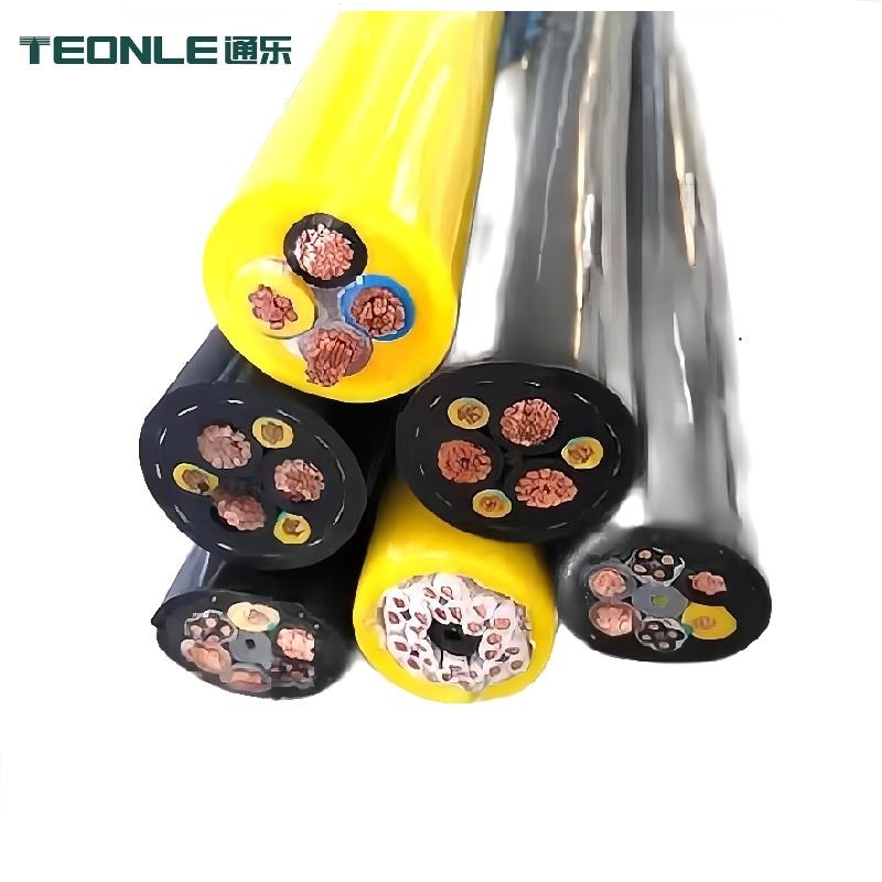 ROV水下機(jī)器人零浮力臍帶電纜電源線/信號(hào)線