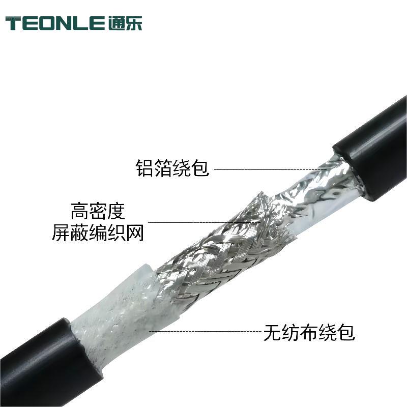 進口PUR材質耐磨耐彎曲性高柔拖鏈線纜4 5 6 7 8芯廠家直供